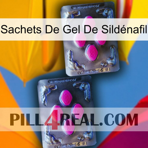 Sachets De Gel De Sildénafil 01